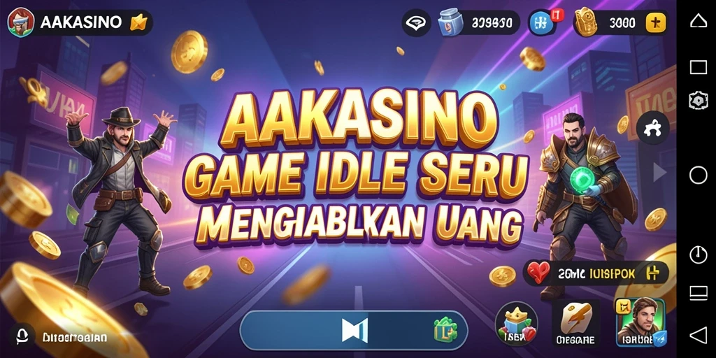 Gameplay AAKASINO yang menarik dan santai dalam mode Idle.