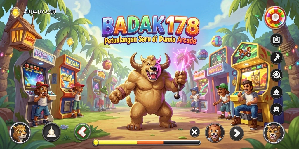 Tampilan gameplay seru dari BADAK178 dengan grafis menawan.