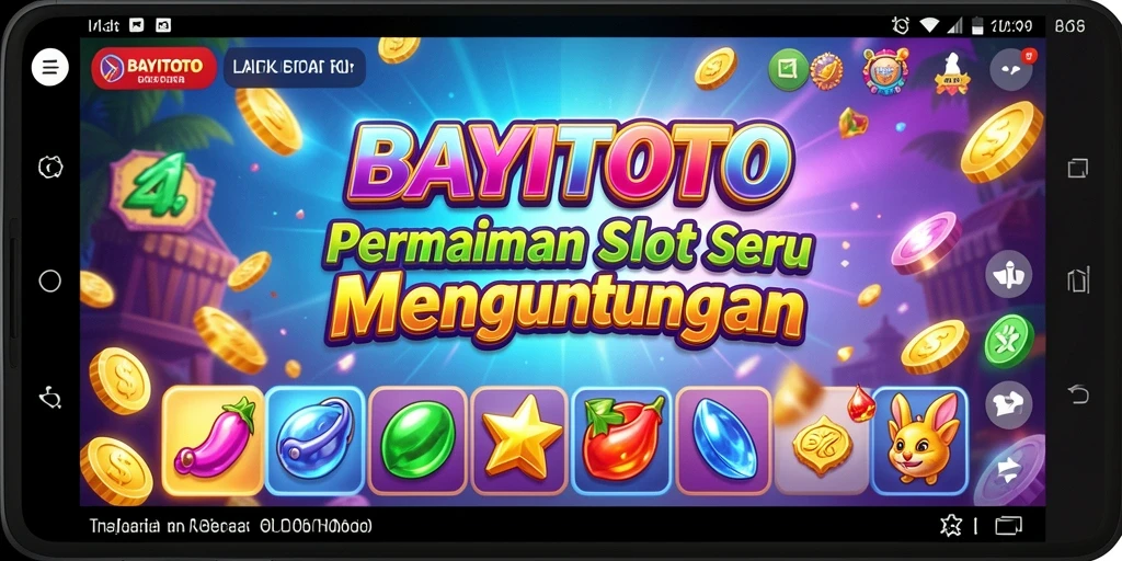 Tampilan gameplay menarik dari aplikasi Slot BAYITOTO.