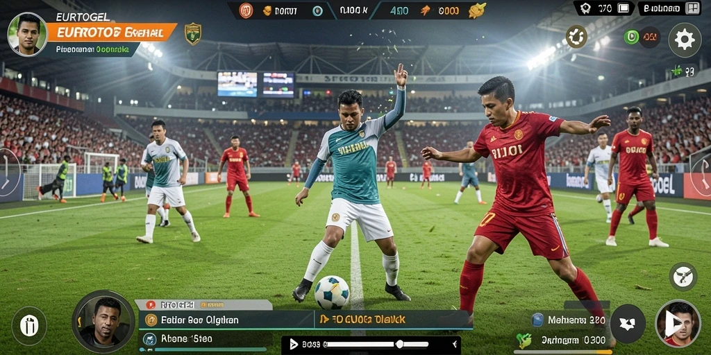 Tampilan utama gameplay EUROTOGEL yang penuh aksi dan strategi.