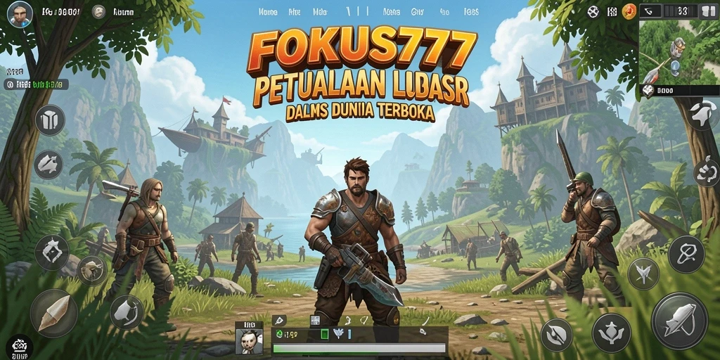 Gameplay FOKUS777 menampilkan eksplorasi dunia terbuka yang menakjubkan.