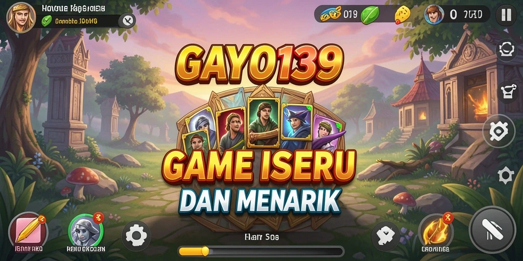 Tampilan gameplay seru dari GAYO138 dengan fitur Idle.