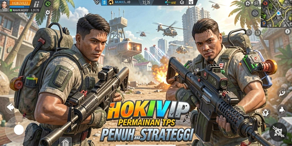 Tangkap momen aksi mendebarkan dalam HOKIVIP dengan gameplay TPS yang seru.