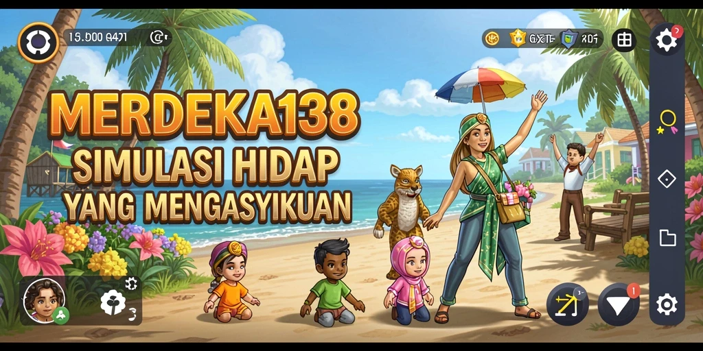 Screenshot <strong>MERDEKA138</strong> menampilkan gameplay menarik dalam simulasi kehidupan.