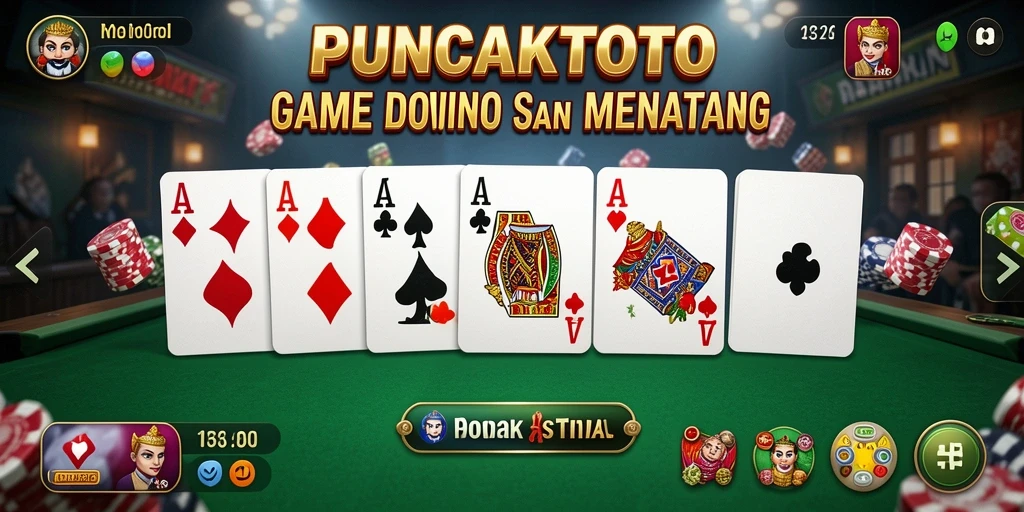 Tangkapan layar PUNCAKTOTO menampilkan gameplay yang menarik dan interaktif.