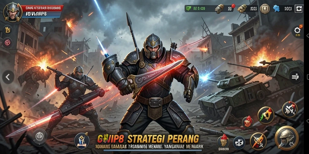 Tampilan aksi pertempuran seru di SVIP8