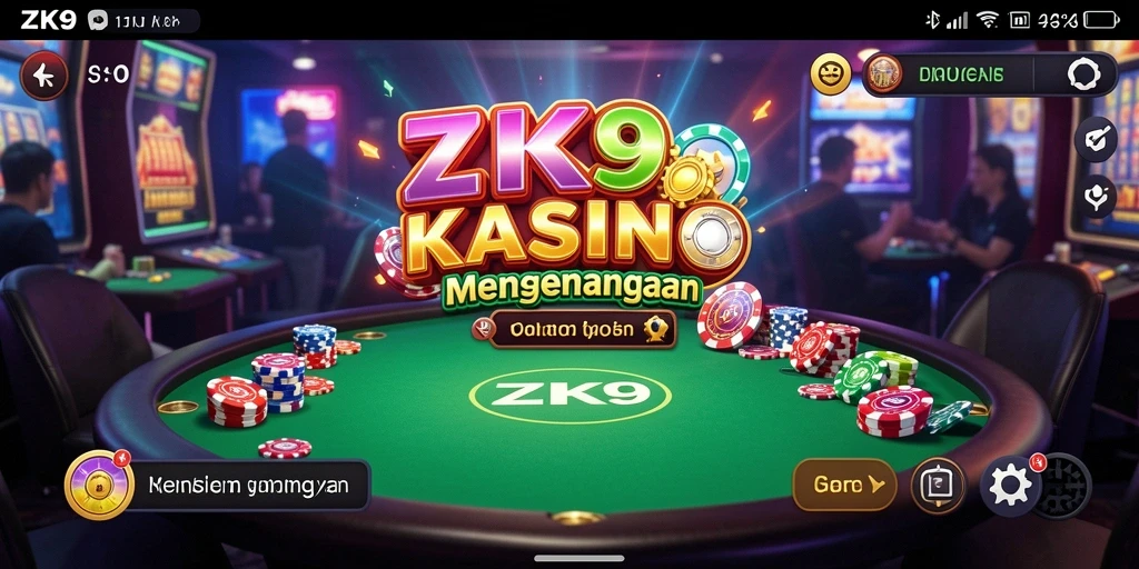 Tampilan permainan ZK9 yang menarik dan penuh aksi Kasino.